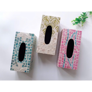 Moderno Soporte para Toallas de Papel, Suministro de Vietnam, para Hogares Minimalistas y Almacenamiento Funcional en el Baño con Acabados de Concha Natural - Product Image 6