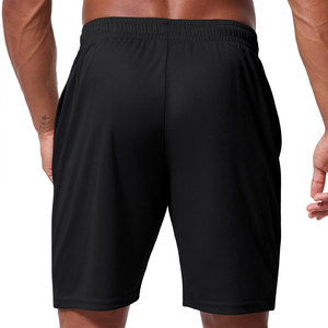 Shorts de sport décontractés personnalisés style High Street 2026, séchage rapide, respirants, en toile, taille élastique, motif uni, prix abordable - Product Image 2