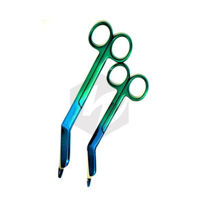 Ciseaux à pansements Lister, 4 pièces, acier inoxydable allemand, plusieurs tailles (3,5, 4,5, 5,5, 7,25 pouces), instruments médicaux pour premiers secours et EMT - Product Image 5