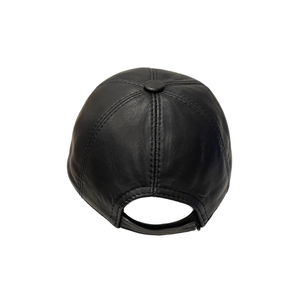 Premium Unisex Genuine Leather Baseball <b>Cap</b> Retro Real Cowhide Winter Leather Sport <b>Hat</b> - Product Image 5