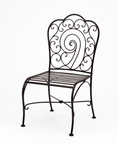 KHP <b>Victorian</b> Wrought Iron Garden Chair Weather Resistant Outdoor Furniture 1-Seater Customizable Made in Vietnam - Product Image 1