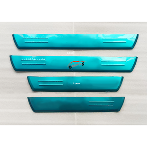 Plaque <span class=keywords><strong>de</strong></span> <span class=keywords><strong>seuil</strong></span> <span class=keywords><strong>de</strong></span> <span class=keywords><strong>porte</strong></span> extérieure en acier inoxydable, protection <span class=keywords><strong>de</strong></span> <span class=keywords><strong>seuil</strong></span> extérieur pour Toyota Fortuner 2015-2019, bande <span class=keywords><strong>de</strong></span> protection anti-rayures - Product Image 3