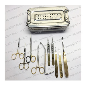 <b>Mini</b> Nasal Surgery Set 10 <b>Pcs</b> Rhinoplasty Instrument Set Stainless Steel Plastic Surgery Instruments Kit - Product Image 3