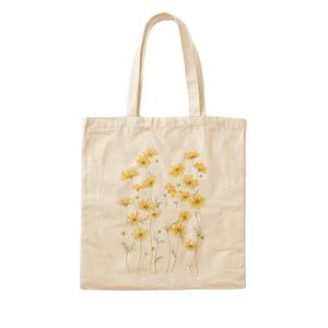 Vente en gros de sacs à cosmétiques réutilisables en coton écologique pour le maquillage des femmes Sac à provisions pour l'épicerie - Product Image 1