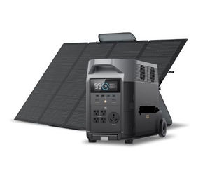 แผงโซลาร์เซลล์ NEW DELTA Pro 400W-DELTAPro-400W-US สถานีไฟฟ้าพกพา คลื่นไซน์บริสุทธิ์ แบตเตอรี่ลิเธียมไอออน MPPT ไฟฉาย - Product Image 1