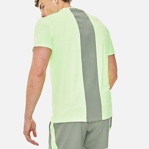 Ensemble de vêtements d'été pour hommes, style sportif, tissu tricoté respirant, coutures durables pour un confort durable et un style élégant - Product Image 4