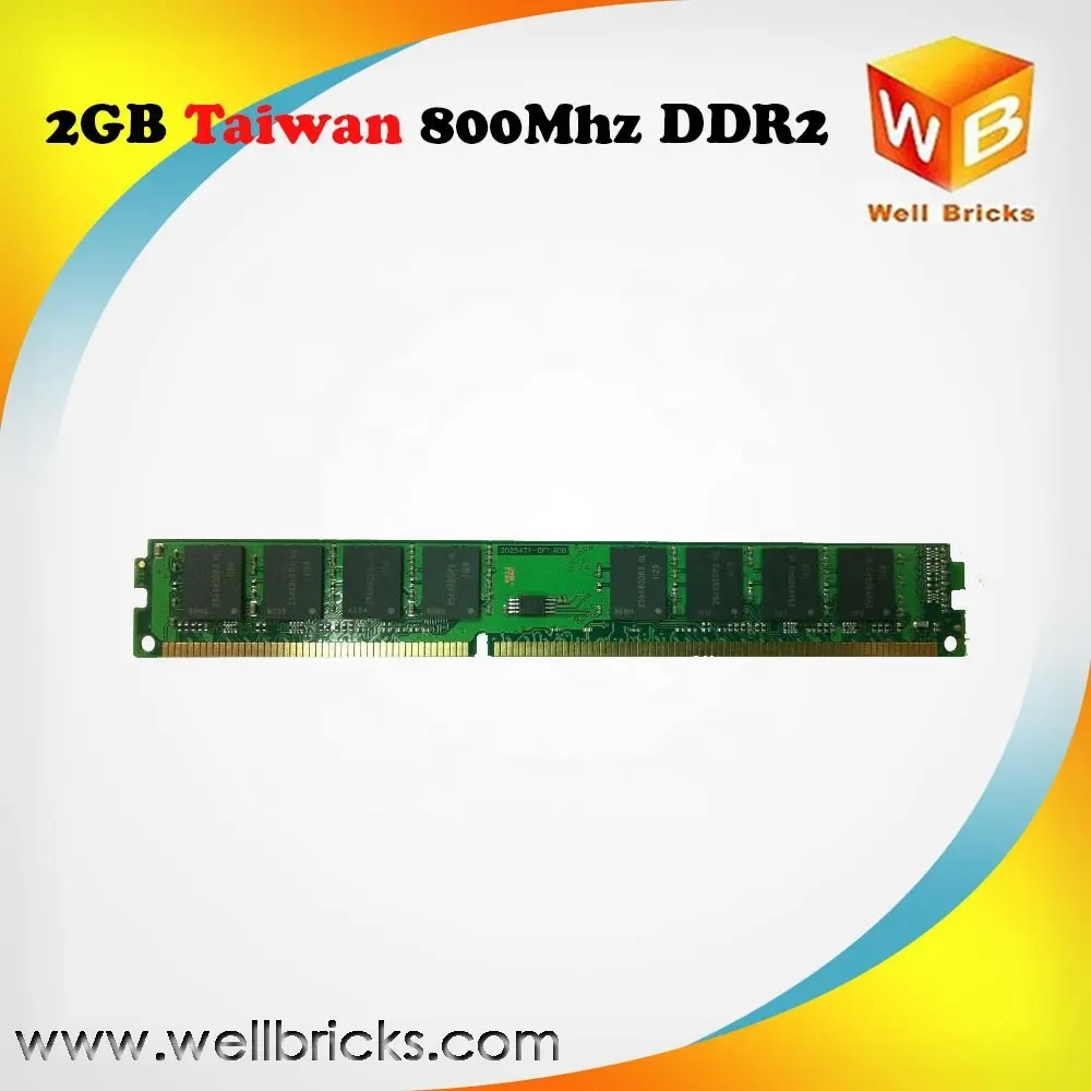 أفضل سعر المصنع في تايوان جميع اللوحات الأم ddr2 2gb 800 mhz الذاكرة