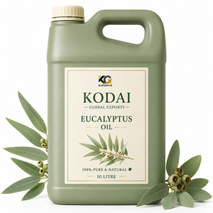 Aceite de eucalipto Kodai 100% puro, aceite esencial herbal natural para el cuidado de la piel y aromaterapia - Product Image 1