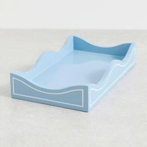 Bandeja Rectangular Ecológica de Laca Hecha a Mano, Bandeja para Servir con Estilo, Decoración para el Hogar, Diseño Duradero y Sostenible - Product Image 2