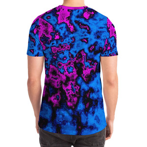 เสื้อยืดคอกลมแขนสั้นลำลองสำหรับผู้ชาย พิมพ์ลายแบบระเหิด ผ้าแคนวาส ระบายอากาศได้ดีและแห้งเร็ว - Product Image 2