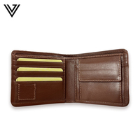 Dompet Pria Motif Titik Bergaya dengan Pelindung RFID, Lapisan Katun Tahan Lama, Desain Klasik untuk Penggunaan Sehari-hari - Model VAND 010