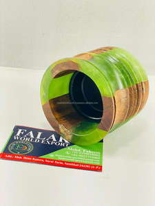 Mubkhar Natural mango Wood Resin Bakhoor Burner Bakhoor Burner Wood for Wedding <b>Gift</b> Incense Burner for <b>Eid</b> Ramadan - Product Image 5