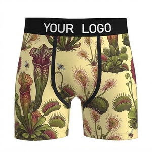 Shorts de sport pour hommes à imprimé géométrique, séchage rapide, taille mi-haute élastique, en polyester tricoté par sublimation, 180g - Product Image 5