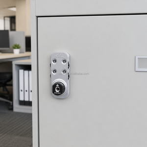 REAL RL-9046 Commercial Locker <b>Lock</b> with Master <b>Key</b> Control <b>for</b> Multi User <b>Cabinets</b> - Product Image 1