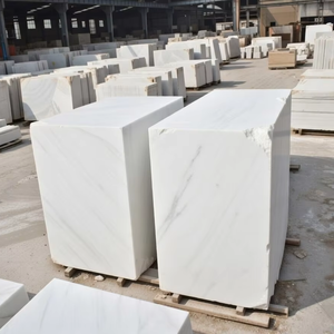 บล็อกหินอ่อนสีขาวเวียดนามขนาดใหญ่ ขายส่งสำหรับงานตกแต่งภายในบ้าน ผู้ผลิตบล็อกหินธรรมชาติคุณภาพพรีเมียม - Product Image 1