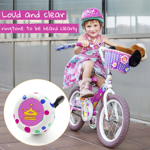 Timbre de Bicicleta Personalizable ONIPAX con Diseño de Lunares, 200g, Fabricación Manual - Product Image 2