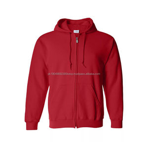 Fabricante de Ropa Personalizada, Sudadera con Capucha y Cremallera para Hombre, Logotipo Personalizado, Bordado Desgastado, Sudadera Gruesa para Invierno - Product Image 1