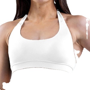 สปอร์ตบราดันทรงไร้รอยต่อระบายอากาศได้ดีของผู้หญิงสามารถถอดเปลี่ยนได้สำหรับวิ่งและไปยิมสไตล์เรียบง่าย - Product Image 4