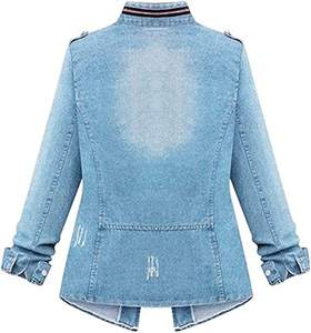 Chaqueta Vaquera para Mujer, Últimos Diseños, Logotipo/Color Personalizado, Transpirable, Resistente al Viento, Secado Rápido, Cómoda, de Alta Calidad, Anti-Solido, para Invierno - Product Image 2