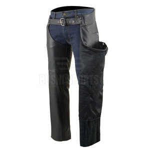 Chaps en cuir pleine fleur de qualité supérieure, équipement d'équitation durable, conçus pour le confort, la protection et le style - Product Image 4