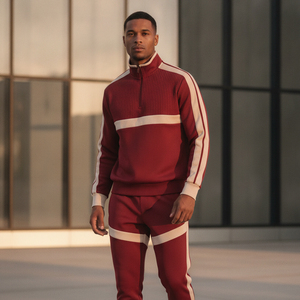 Ensemble de survêtement de compression personnalisé pour la course en extérieur, le jogging, le sport, l'entraînement en salle de sport et le fitness - Product Image 5