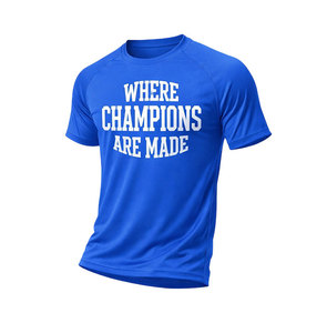 Camiseta de gimnasio para hombre Where Champions Are Made, camiseta motivacional para entrenamiento físico, camiseta deportiva transpirable para entrenamiento atlético - Product Image 2