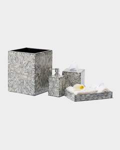 ชุดอุปกรณ์ห้องน้ำลายมุกสุดหรู เพิ่มความกลมกลืนและความสง่างามให้กับพื้นที่ - Product Image 4