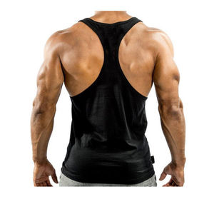 <b>Men's</b> Tank Top <b>Compression</b> Heavyweight Cotton Sleeveless T-<b>shirts</b> Gym Stringer Fitness Running Singlet Tight <b>Men</b> Ribbed Tank Top - Product Image 6