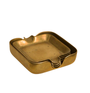 Cenicero Metálico Sin Humo Lavie Creations LC-1274, Color Cobre Antiguo Clásico, Forma Personalizable, Multiusos, para Hogar y Auto, Calidad Superior - Product Image 4