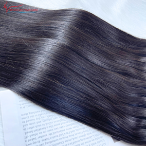 Listo para enviar Precio al por mayor Paquetes de cabello liso de hueso vietnamita Longitud completa de 8 "a 32" Proveedor Sin enredos - Product Image 3