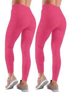 Pantalones de Yoga y Fitness sin Costuras para Mujer, Leggings Deportivos de Cintura Alta con Efecto Levanta Glúteos y Control Abdominal - Product Image 6