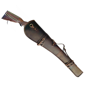 Sac à fusil 100 % cuir de haute qualité avec caractéristiques de tir en extérieur et matériau en cuir véritable, sac à fusil en cuir abordable - Product Image 4