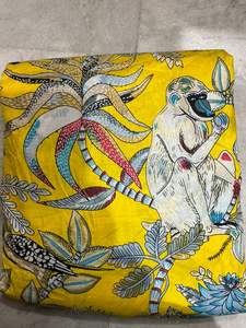 Screen Printed Lightweight Cotton Cambric Fabric Soft Indian Animal Print for Boys Girls Apparel Quilting Home Projects Bags - Product Image 6