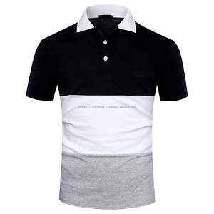 Fournisseur de vêtements nouveau design de T-shirt polo pour hommes, chemise polo sublimée, chemise de golf à rayures, tenue décontractée, personnalisée - Product Image 2