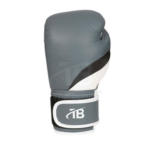 Gants de boxe personnalisables en cuir pour hommes avec évacuation de l'humidité et fermeture auto-agrippante - Nouveau design - Product Image 4