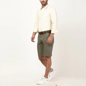 Shorts de golf Bermuda pour hommes 2026 avec logo personnalisé, en tissu chino, séchage rapide, écologiques, taille mi-haute, braguette zippée, vêtements de sport décontractés - Product Image 6