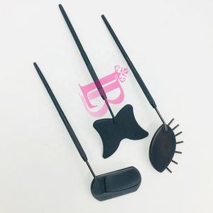 Espejos Negros para Pestañas, Espejos de Mariposa Negros, Espejos Cuadrados de Acero Inoxidable de Última Tendencia para Labios y Ojos, Espejos para Extensión de Pestañas con Logotipo Gratuito - Product Image 1