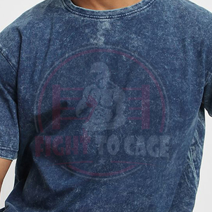 T-shirts délavés pour hommes – Tendances, manches courtes, décontractés, tissu confortable, style classique, vente en gros, impression de logo disponible - Product Image 5