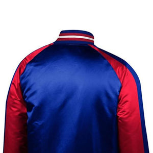 Veste de baseball stylée personnalisée en satin pour homme, broderie personnalisée, best-sellers, soldes. - Product Image 4