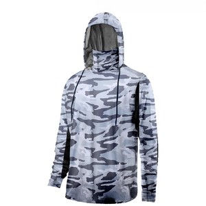 Masque frontal d'été en soie glacée imprimée, ultra-fin, respirant, séchage rapide, protection solaire UPF 50, 100 % polyester, fabriqué en usine OEM - Product Image 5
