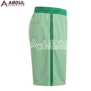 Pantalones Cortos Deportivos Flexibles para Hombre con Diseño de Malla, Ideales para Entrenamiento, Gimnasio y Actividades Deportivas Casuales de Verano - Product Image 3