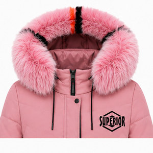 Chaqueta Impermeable para Mujer con Capucha Ajustable, Forro Térmico y Cremallera Resistente para el Invierno - Product Image 3
