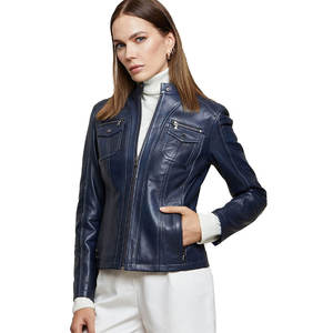 Veste de moto en cuir de vachette pour homme sur mesure, OEM ODM disponible - Product Image 5