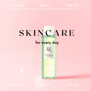 Tónico Facial Refrescante de Ciruela Verde Coreano con AHA + BHA, Botella de 150 ml, OEM ODM - Product Image 3