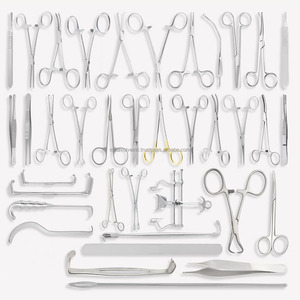 Juego de 37 Instrumentos Quirúrgicos Generales, Retractores Mayo, Metzenbaum y Crile, Proveedor Mayorista de Marca Privada OEM - Product Image 1