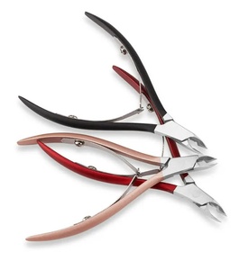 Coupe-ongles et ciseaux à ongles en acier inoxydable de qualité supérieure, ouverture de mâchoire large de 10 mm, style classique pour les doigts, emballage personnalisé - Product Image 1