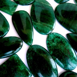 Aventurine verte naturelle en vrac, lot de gros pour fournisseur, détaillant, fabricant, fabrication de bijoux - Product Image 6