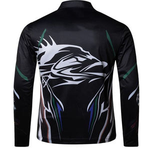 T-shirts de pêche personnalisés en gros, fabricant OEM, fournisseur de marques privées, production en vrac, protection UV, vêtements de sport respirants - Product Image 3