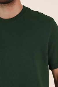 เสื้อยืดออกกำลังกายผู้ชาย แขนสั้น สกรีนโลโก้ด้านหน้า ผ้าฝ้าย 100% 180 กรัม เป็นมิตรต่อสิ่งแวดล้อม มีไซส์พลัสไซส์ให้เลือก - Product Image 5