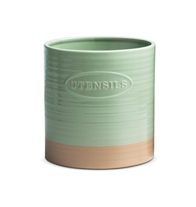 Juego de Portautensilios de Cerámica Premium, Diseño de Doble Tamaño, Acabado Mate, Base Gruesa, Resistente al Calor, Organizador de Almacenamiento para la Encimera de la Cocina - Product Image 5